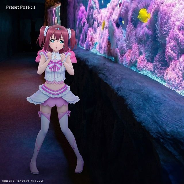 黒澤 ルビィ (「恋になりたいAQUARIUM」衣装) ホロモデル本体 『ラブライブ!サンシャイン!!』
