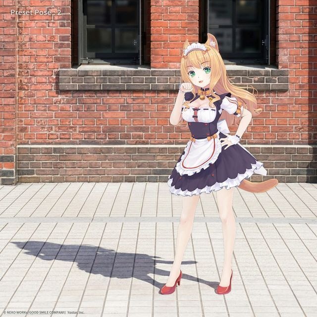 メイプル ホロモデル本体『ネコぱら』