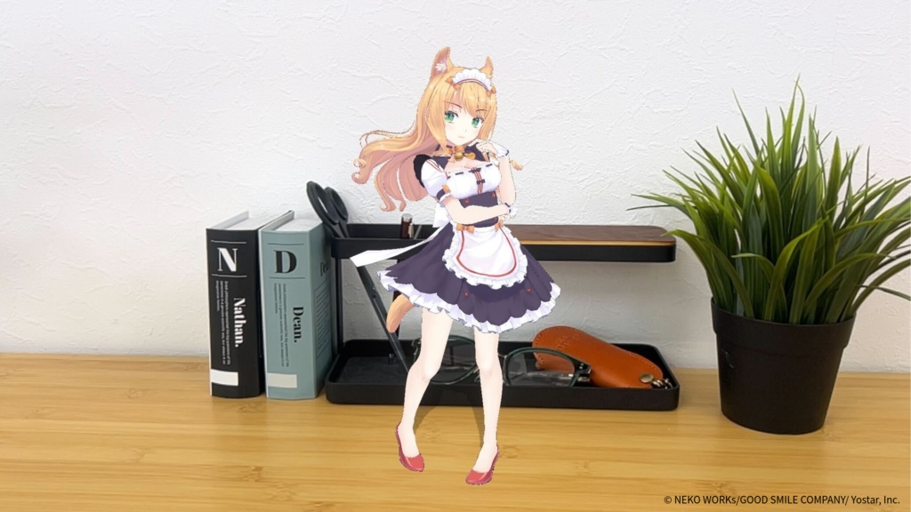 メイプル ホロモデル本体『ネコぱら』