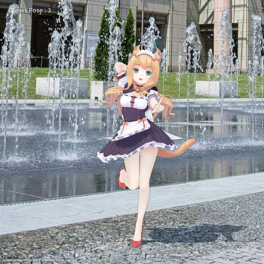 メイプル ホロモデル本体『ネコぱら』