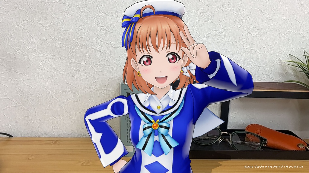 高海 千歌 (「未来の僕らは知ってるよ」衣装)ホロモデル本体 『ラブライブ!サンシャイン!!』