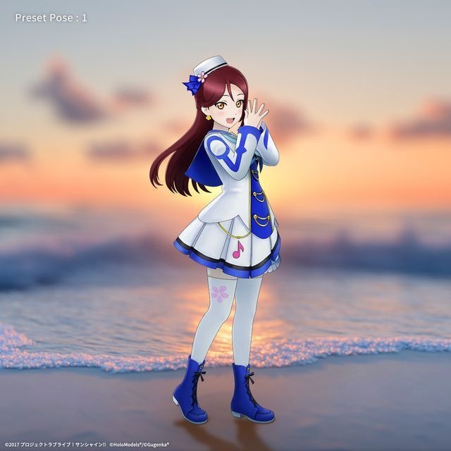 桜内 梨子 (「未来の僕らは知ってるよ」衣装)ホロモデル本体 『ラブライブ!サンシャイン!!』