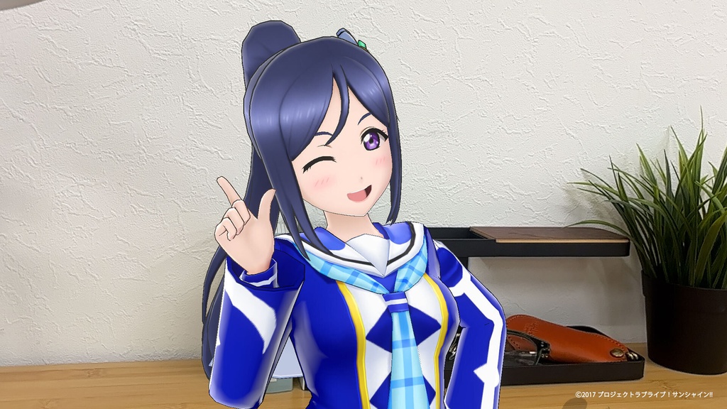 松浦 果南(「未来の僕らは知ってるよ」衣装)ホロモデル本体 『ラブライブ!サンシャイン!!』