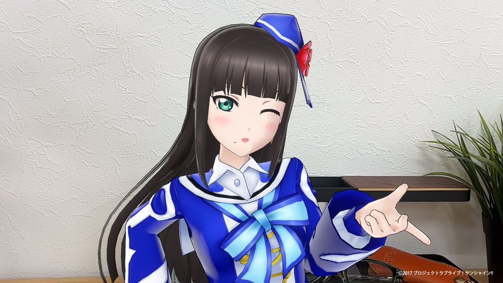 黒澤 ダイヤ (「未来の僕らは知ってるよ」衣装)ホロモデル本体 『ラブライブ!サンシャイン!!』