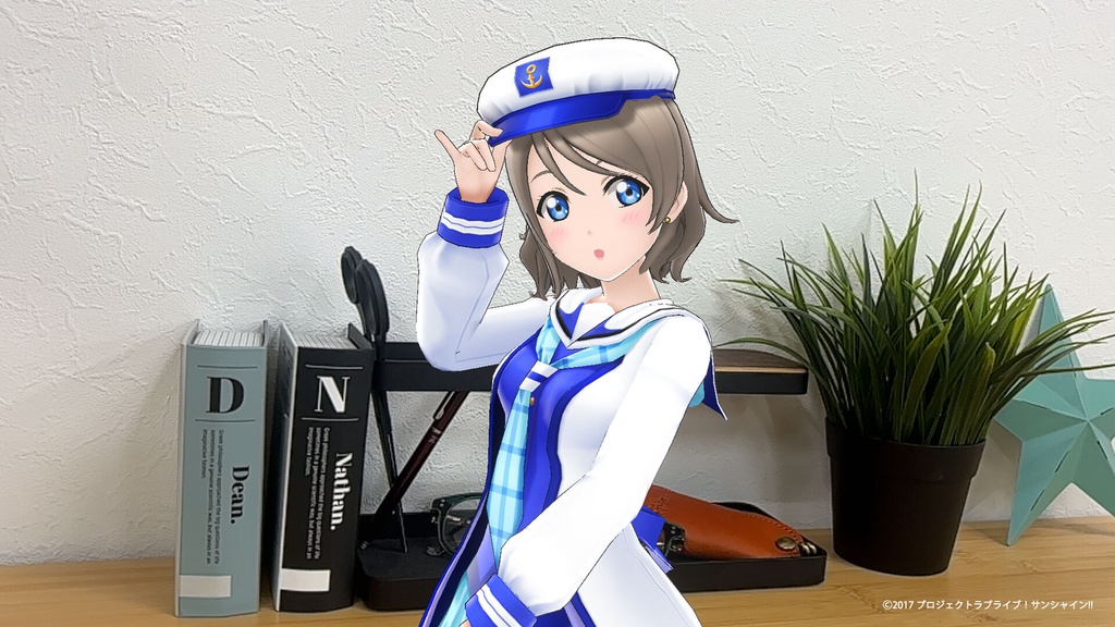 渡辺 曜 (「未来の僕らは知ってるよ」衣装)ホロモデル本体 『ラブライブ!サンシャイン!!』