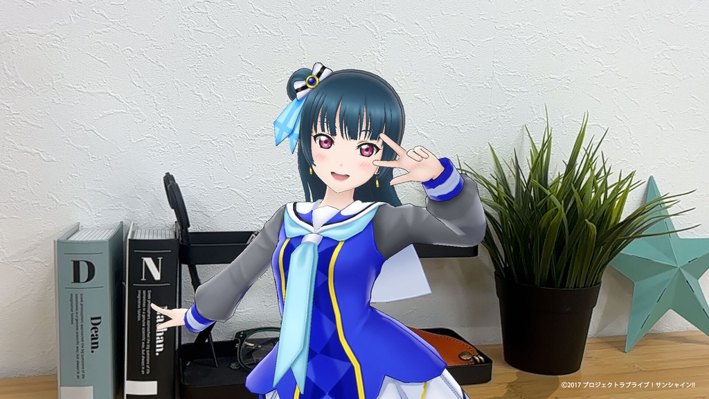 津島 善子 (「未来の僕らは知ってるよ」衣装)ホロモデル本体 『ラブライブ!サンシャイン!!』