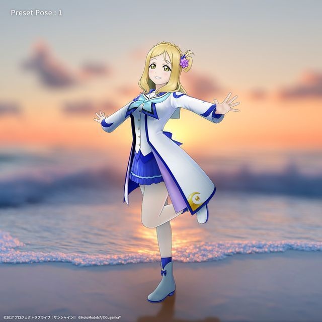 小原 鞠莉 (「未来の僕らは知ってるよ」衣装)ホロモデル本体 『ラブライブ!サンシャイン!!』