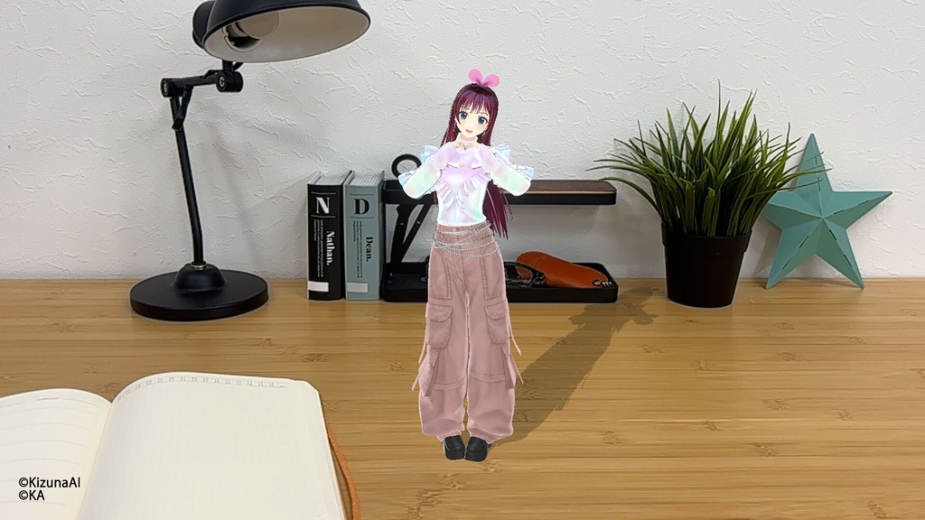 KizunaAI(Vintage Work 衣装)ホロモデル本体