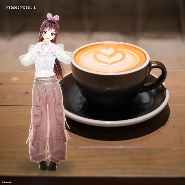 KizunaAI(Vintage Work 衣装)ホロモデル本体