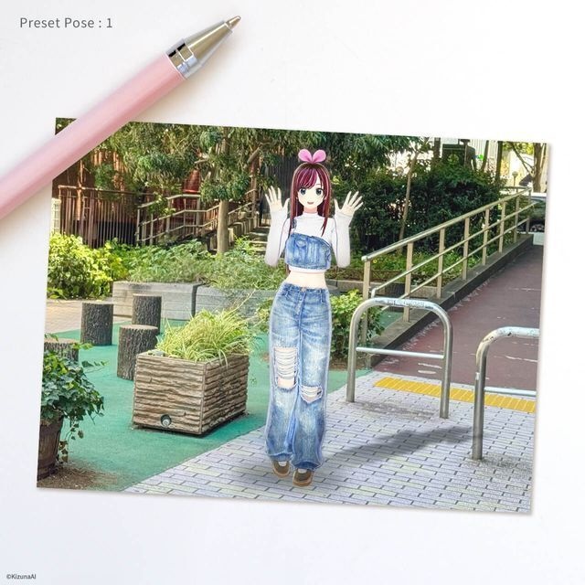 KizunaAI(Outfit of the Day - OOTD衣装)ホロモデル本体