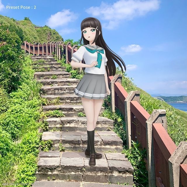 黒澤 ダイヤ (浦の星女学院 夏制服)ホロモデル本体 『ラブライブ!サンシャイン!!』