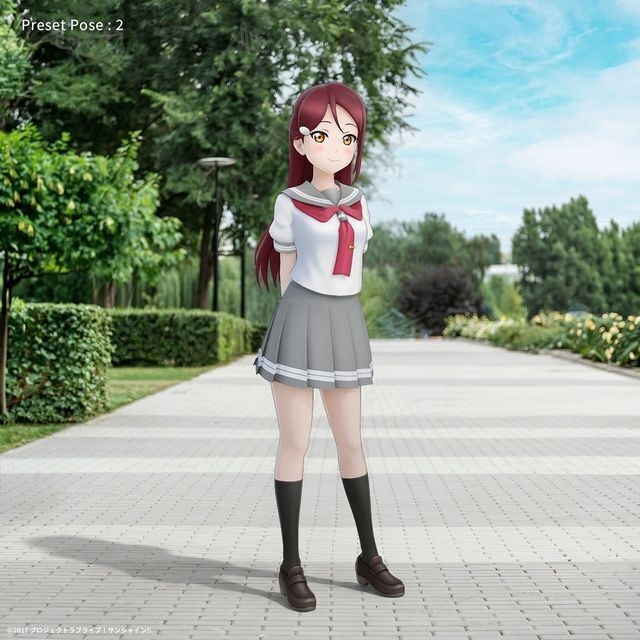 桜内 梨子 (浦の星女学院 夏制服)ホロモデル本体 『ラブライブ!サンシャイン!!』