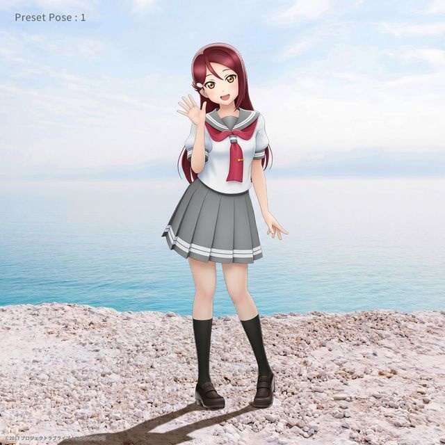 桜内 梨子 (浦の星女学院 夏制服)ホロモデル本体 『ラブライブ!サンシャイン!!』