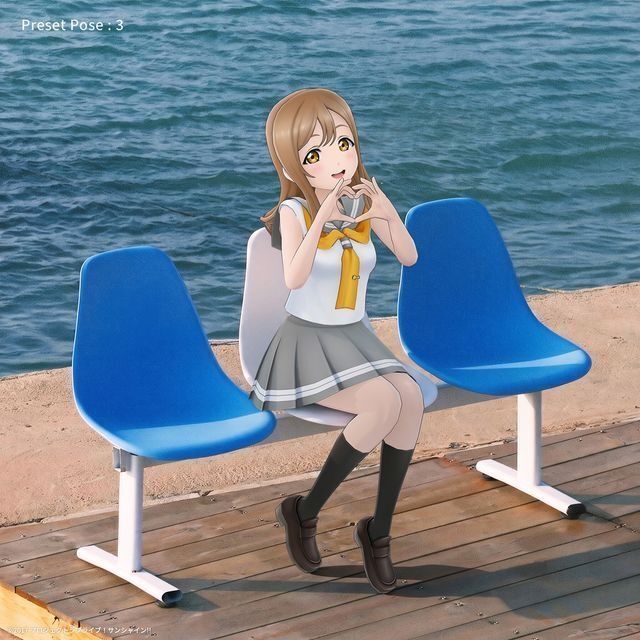 国木田 花丸 (浦の星女学院 夏制服)ホロモデル本体 『ラブライブ!サンシャイン!!』