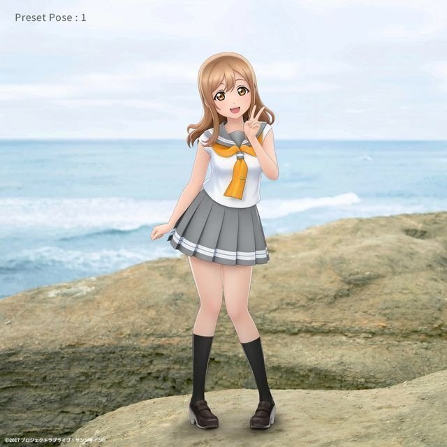 国木田 花丸 (浦の星女学院 夏制服)ホロモデル本体 『ラブライブ!サンシャイン!!』