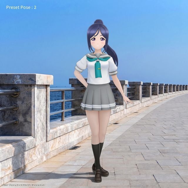 松浦 果南 (浦の星女学院 夏制服)ホロモデル本体 『ラブライブ!サンシャイン!!』