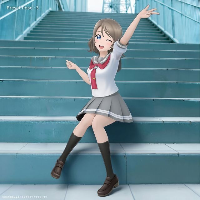 渡辺 曜 (浦の星女学院 夏制服)ホロモデル本体 『ラブライブ!サンシャイン!!』