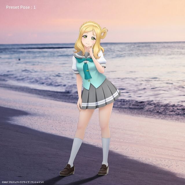 小原 鞠莉 (浦の星女学院 夏制服)ホロモデル本体 『ラブライブ!サンシャイン!!』