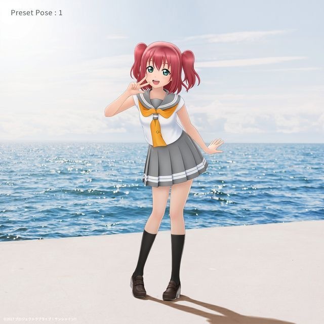黒澤 ルビィ (浦の星女学院 夏制服)ホロモデル本体『ラブライブ!サンシャイン!!』