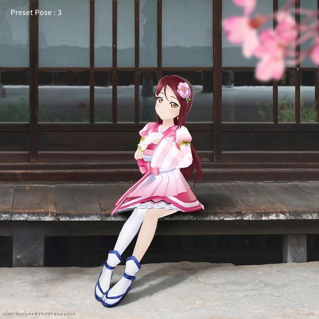 桜内 梨子 (「未熟DREAMER」衣装)ホロモデル本体 『ラブライブ!サンシャイン!!』