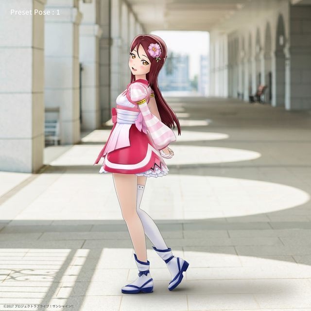 桜内 梨子 (「未熟DREAMER」衣装)ホロモデル本体 『ラブライブ!サンシャイン!!』