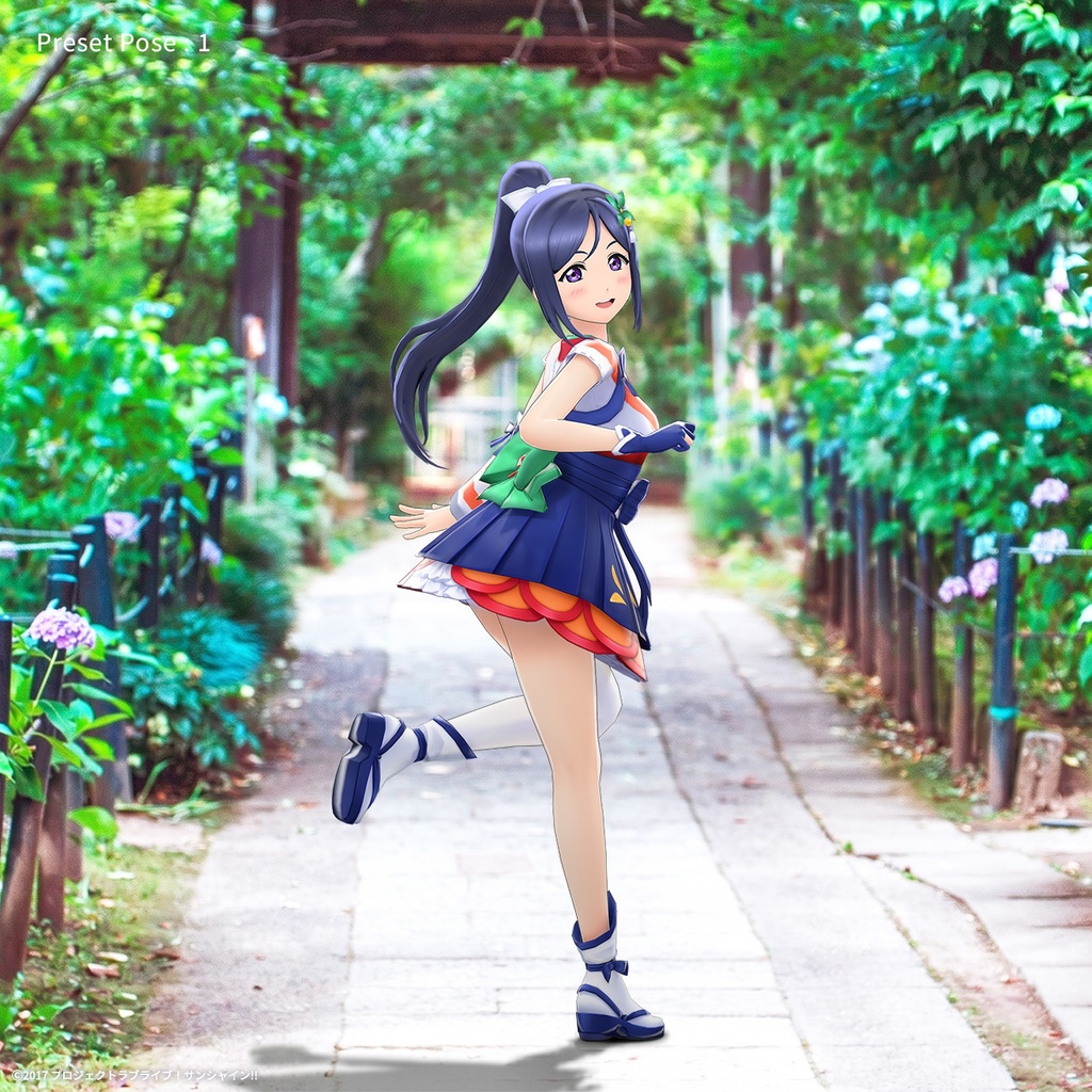 松浦 果南 (「未熟DREAMER」衣装)ホロモデル本体 『ラブライブ!サンシャイン!!』