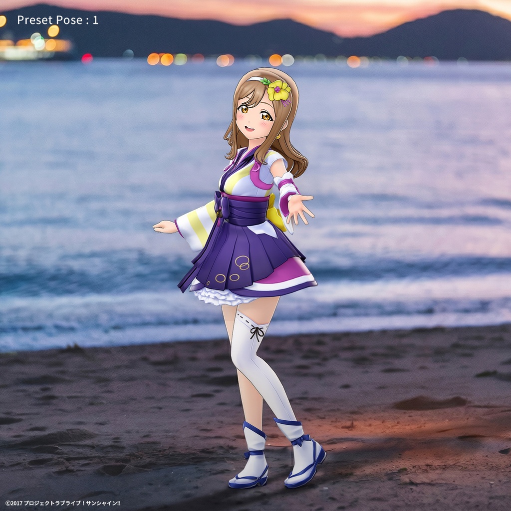 国木田 花丸 (「未熟DREAMER」衣装)ホロモデル本体 『ラブライブ!サンシャイン!!』
