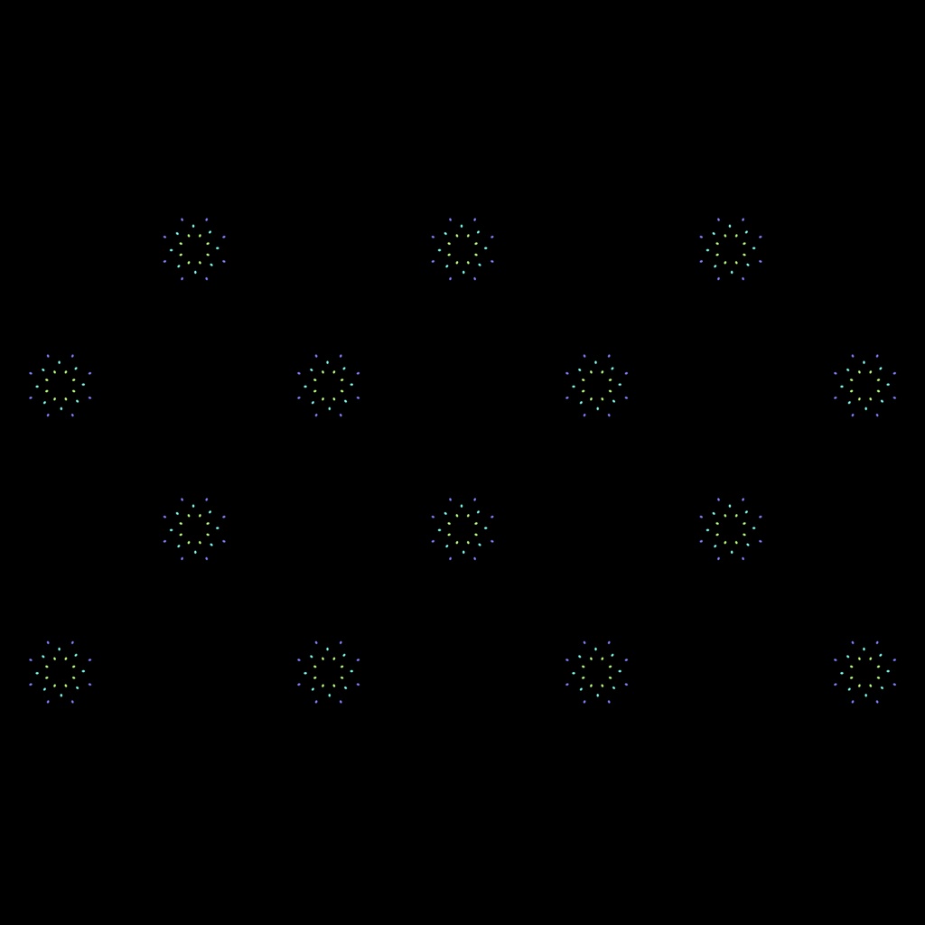 花火(青) アニメーション 動画素材