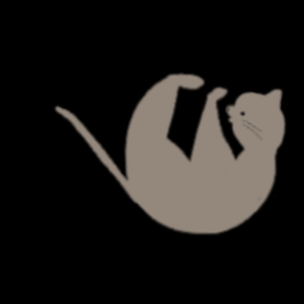 揺れるねこ 動画素材 アニメーション
