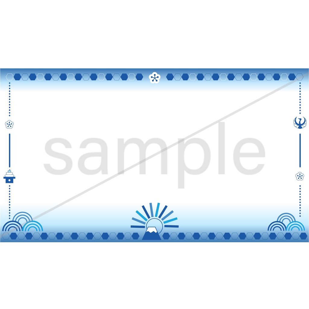 2022年お正月 動画素材 アニメーション