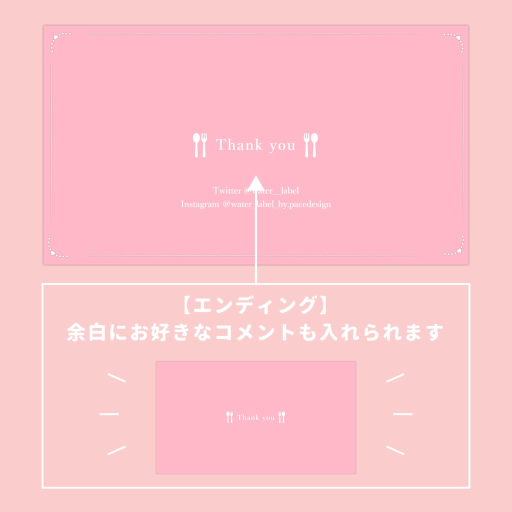 動画素材セット_2【動画素材・アニメーション・フレームデザイン】