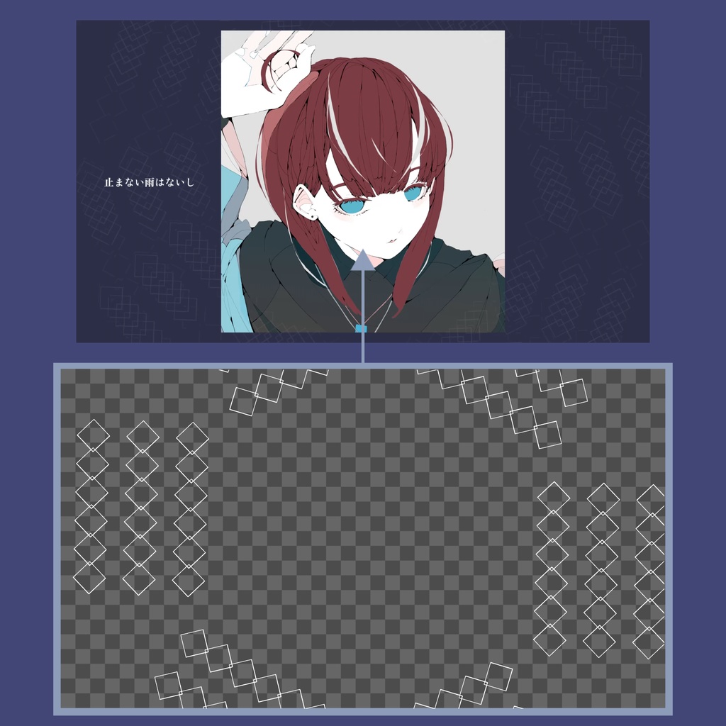 MVで使える動画素材セット_2【動画素材・アニメーション・フレームデザイン】