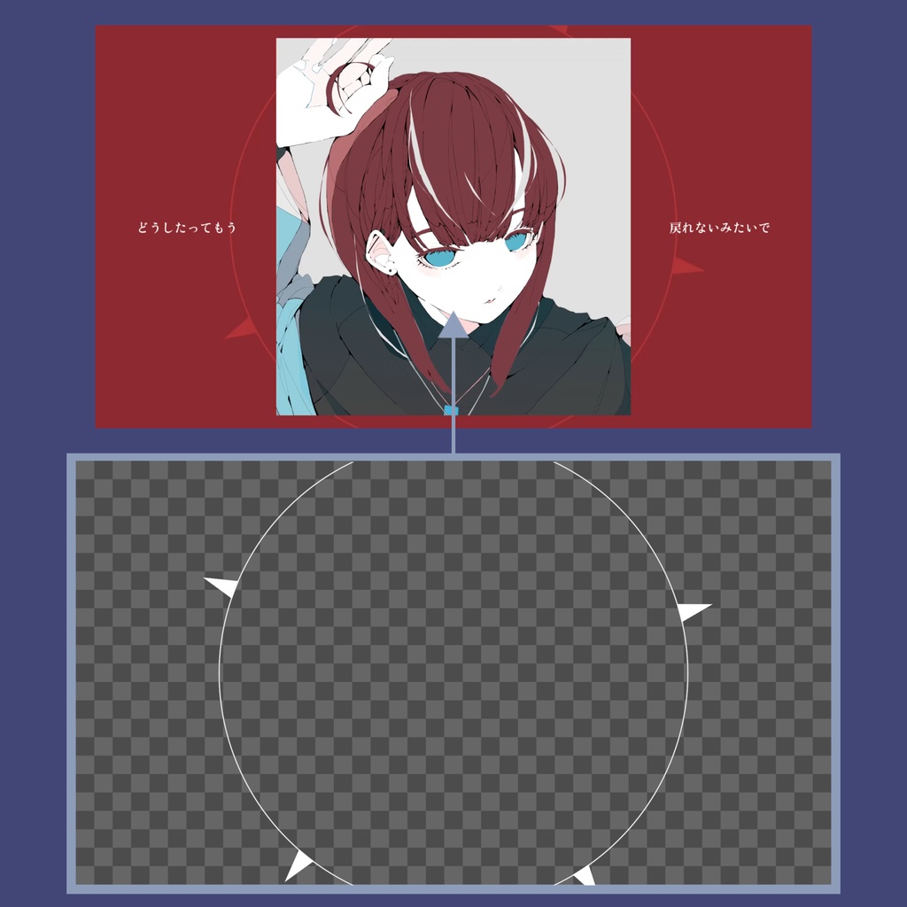 MVで使える動画素材セット_2【動画素材・アニメーション・フレームデザイン】