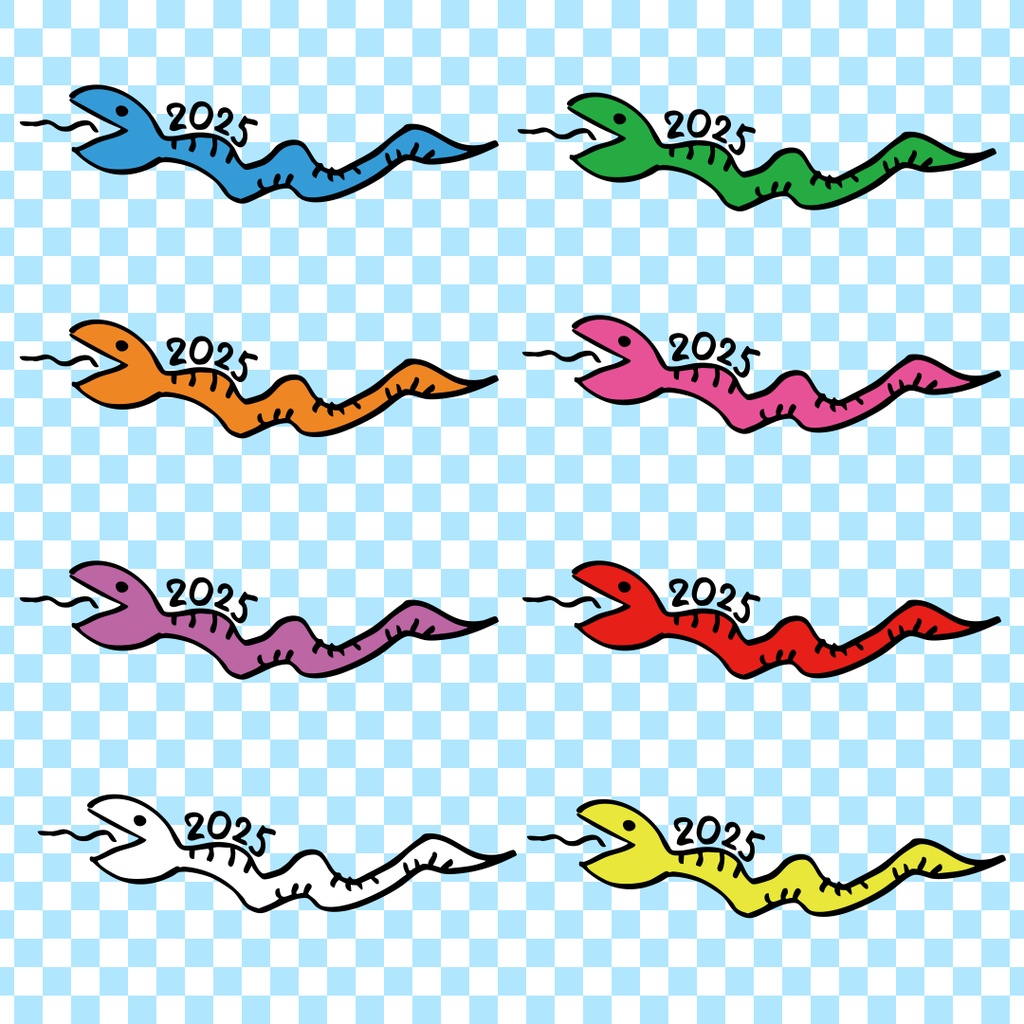 【商用利用OK!】お正月に使える動画素材 2025年 巳年版