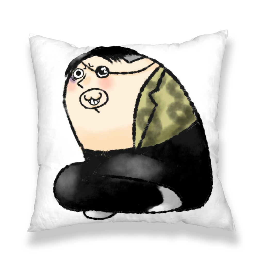 抱き枕みたいなクッションカバー