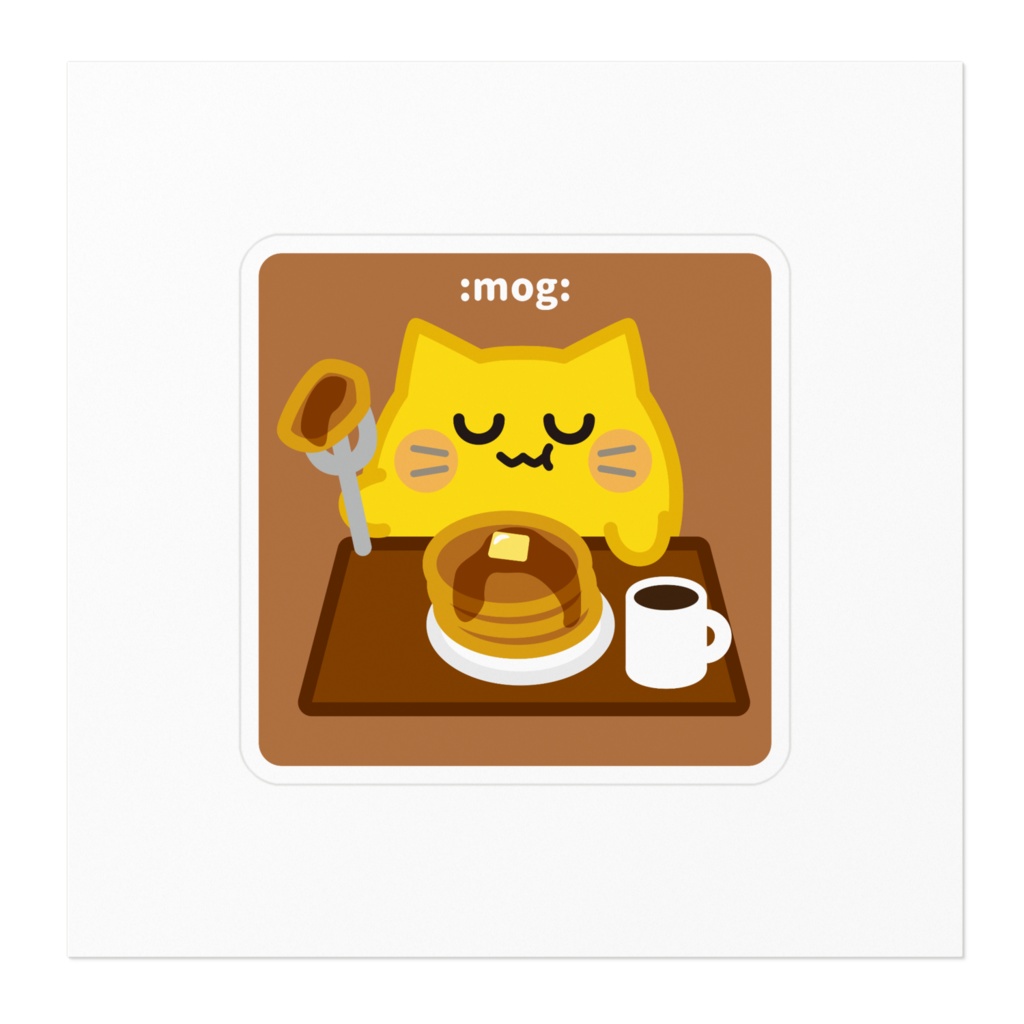 blobcatステッカー【:mog:】