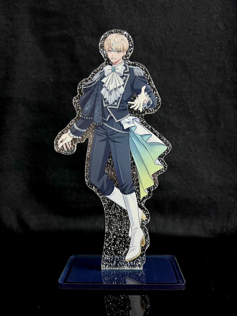 ラメ入りアクスタ&チェキ風カード セット