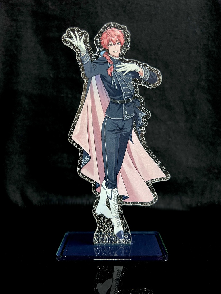 ラメ入りアクスタ&チェキ風カード セット