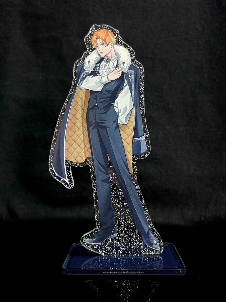 ラメ入りアクスタ&チェキ風カード セット
