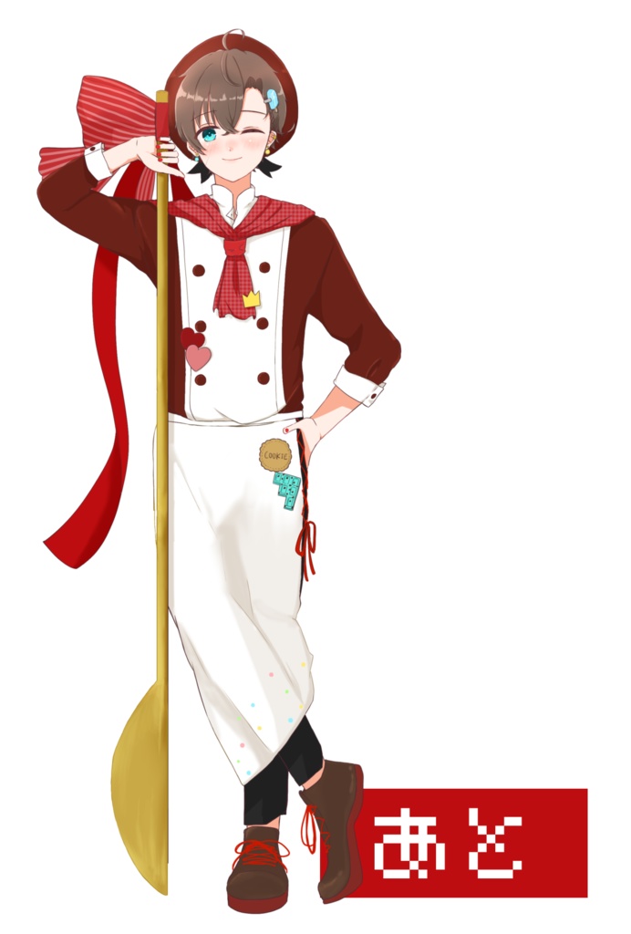 【数量限定*単品】パティシエ衣装🍬ミニアクリルスタンド80mm