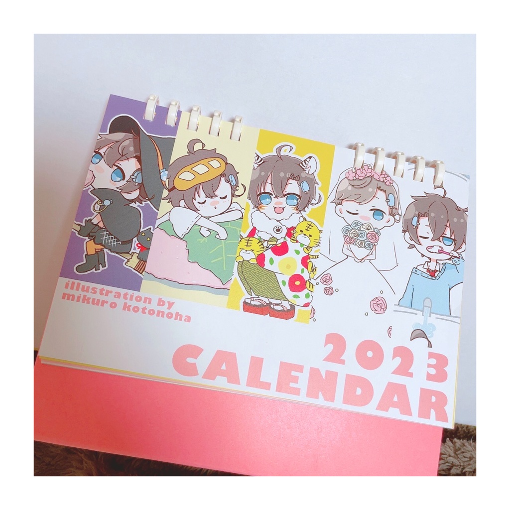 【sold out】2023年卓上リングカレンダー⛄2022冬グッズ