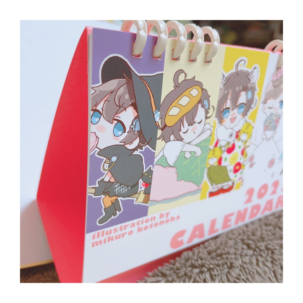 【sold out】2023年卓上リングカレンダー⛄2022冬グッズ