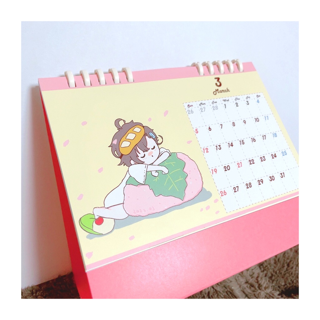 【sold out】2023年卓上リングカレンダー⛄2022冬グッズ