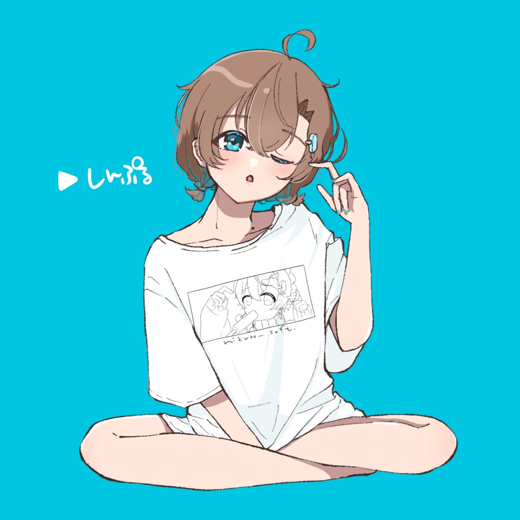 2023summerTシャツ🍨 みくろそふとT