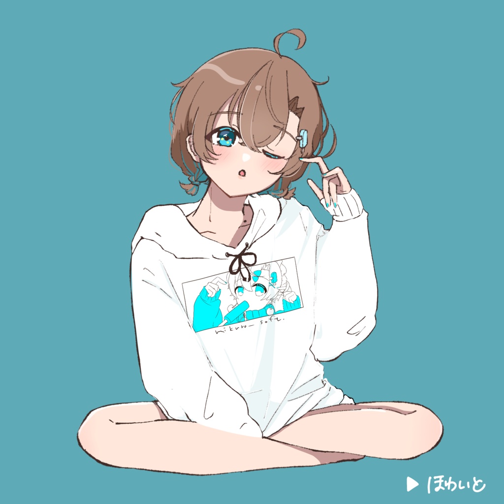 2023summer🍨 みくろそふとパーカー