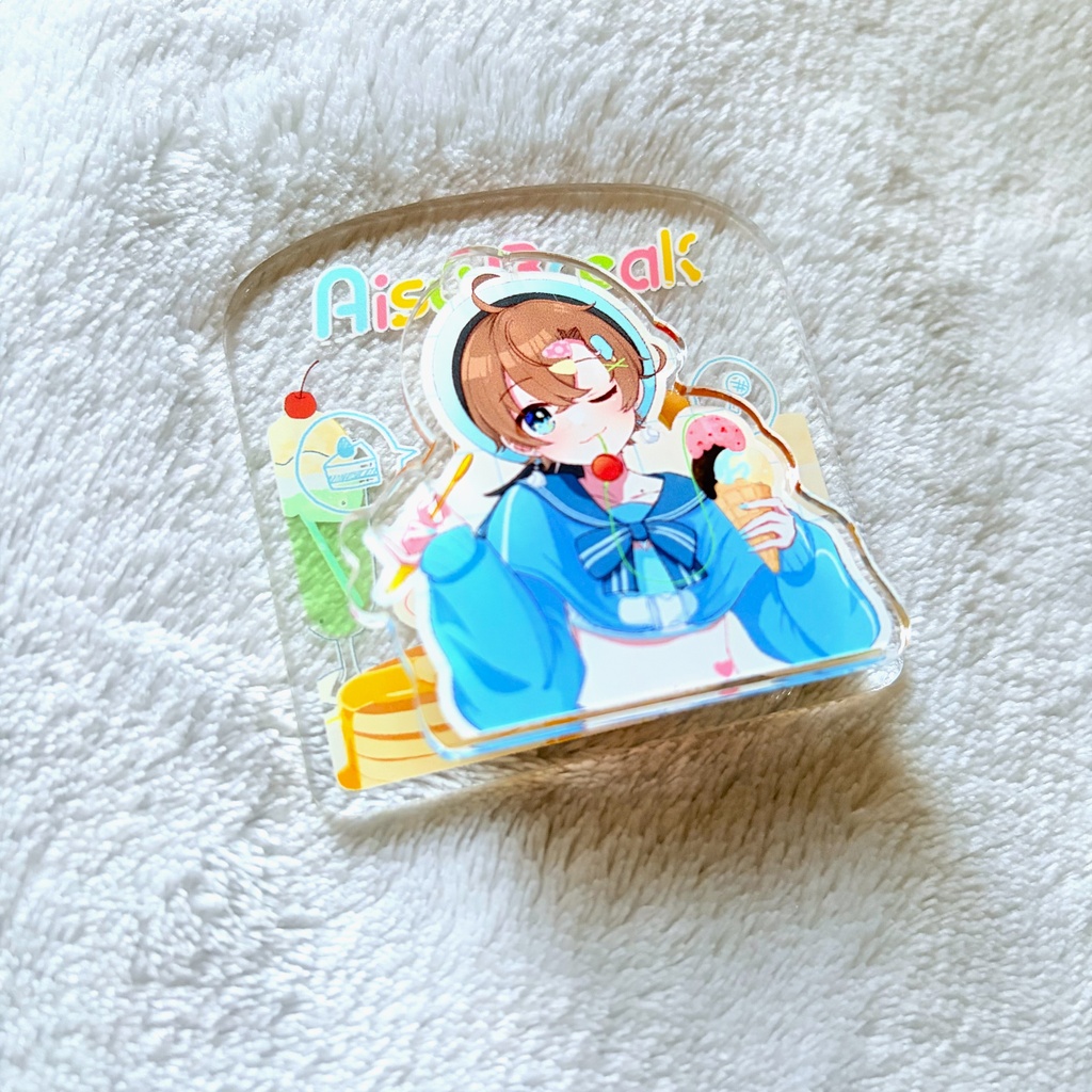 【後日通販/在庫販売】アクリルメモスタンド🍨AisuBreak ライブグッズ🎤