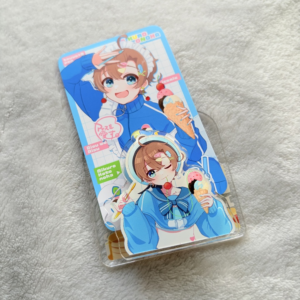 【後日通販/在庫販売】アクリルメモスタンド🍨AisuBreak ライブグッズ🎤