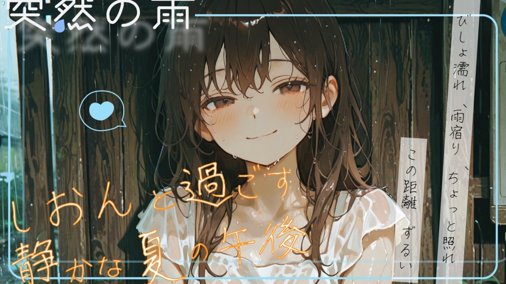 🌿 (全6話)【癒し×青春】『夏海しおんと過ごす、静かな夏の午後。』