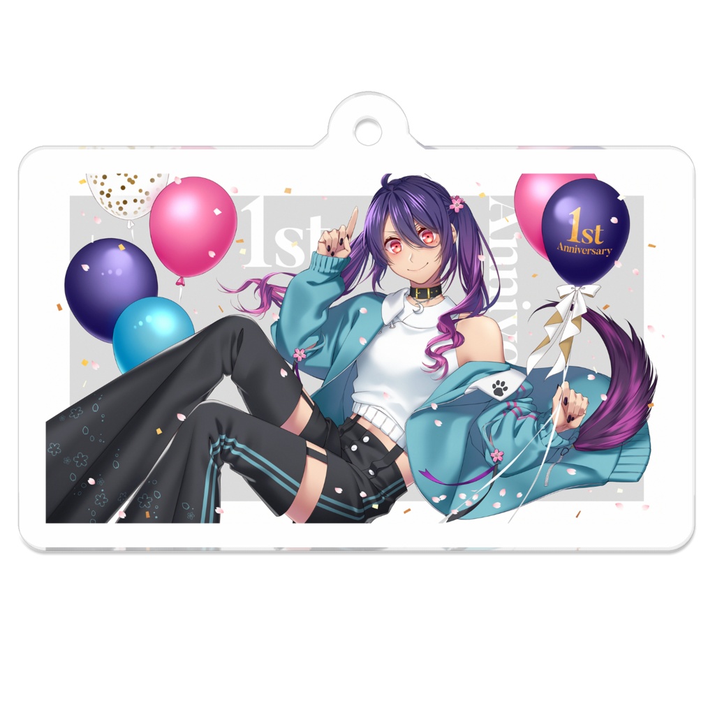 1stAnniversary【はるまえあおい】アクキー(頭身)