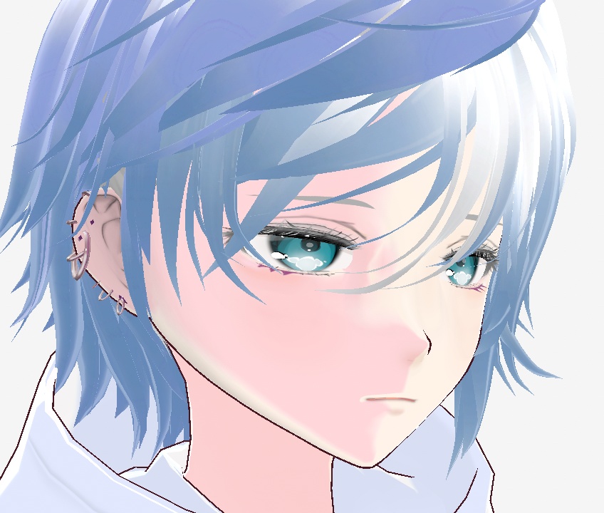 【Vroid】クリスタル【3Dモデル】